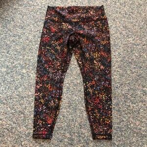 lululemon athletica Multicolor Patterned Leggings